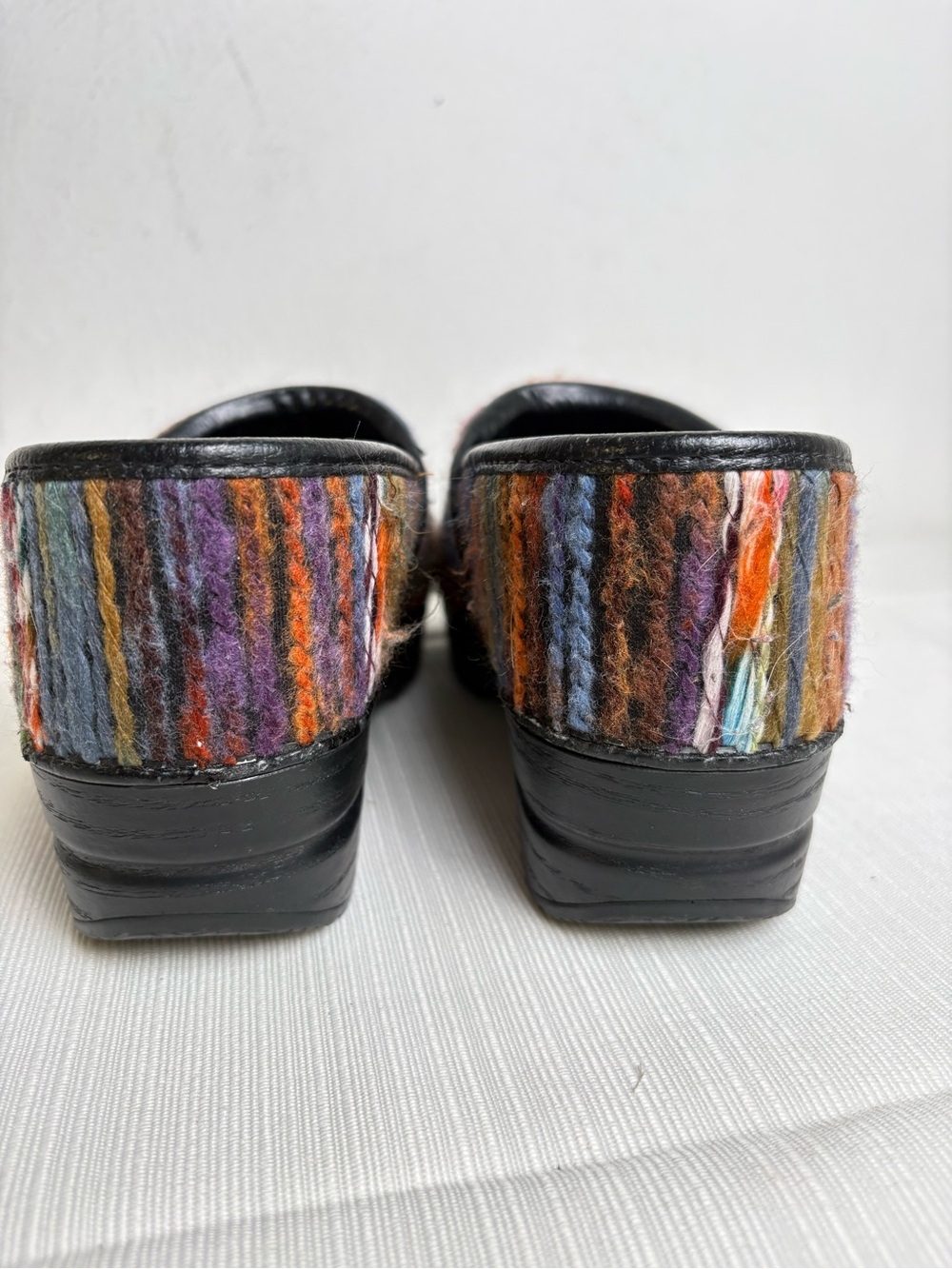 DANSKO Mulitcolor Yarn Clogs 38 (7.5/8) - Picture 11 of 15